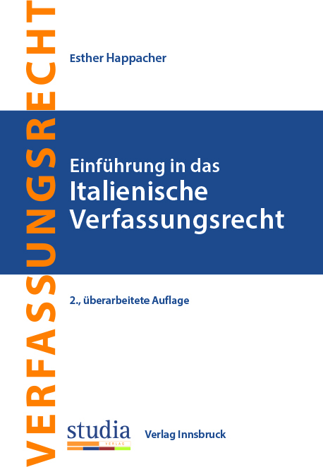 Einführung in das Italienische Verfassungsrecht - Esther Happacher