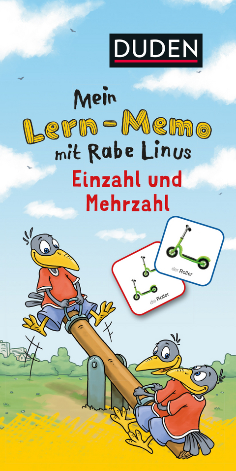 Mein Lern-Memo mit Rabe Linus - Einzahl und Mehrzahl VE/3 - Dorothee Raab