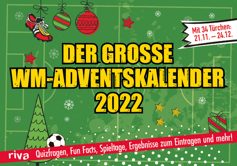 Der große WM-Adventskalender 2022. Hardcover-Ausgabe