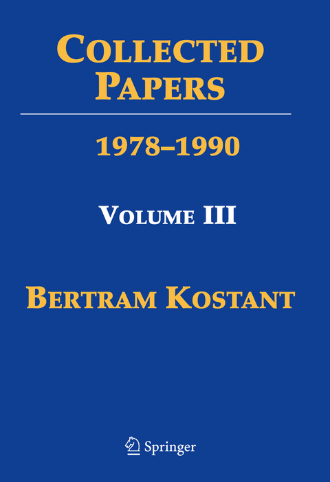 Collected Papers - Bertram Kostant