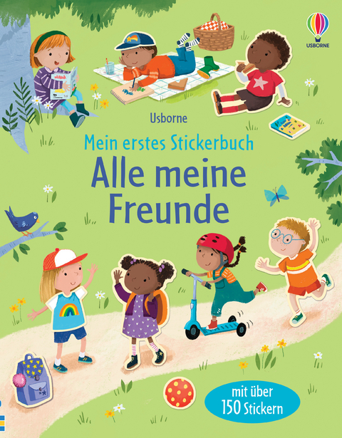 Mein erstes Stickerbuch: Alle meine Freunde - Holly Bathie