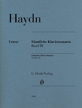 Joseph Haydn - Sämtliche Klaviersonaten Band III - Haydn, Joseph; Feder, Georg