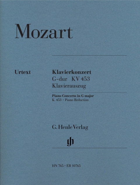 Wolfgang Amadeus Mozart - Klavierkonzert G-dur KV 453 - 