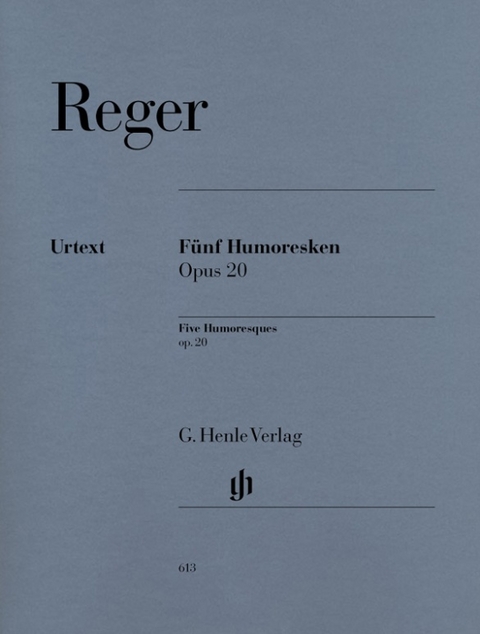 Max Reger - Fünf Humoresken op. 20 für Klavier - 