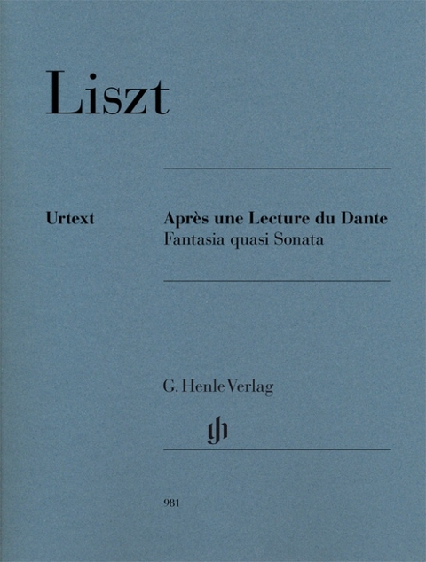 Franz Liszt - Après une Lecture du Dante - Fantasia quasi Sonata - 