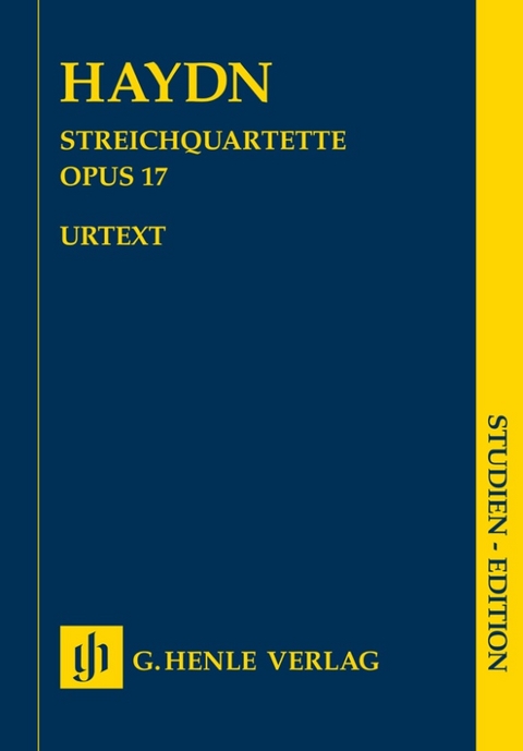 Joseph Haydn - Streichquartette Heft III op. 17 - 