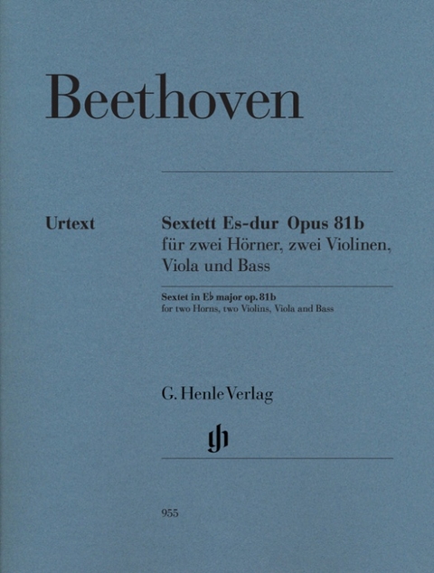 Ludwig van Beethoven - Sextett Es-dur op. 81b - 