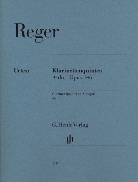 Max Reger - Klarinettenquintett A-dur . op. 146 - 