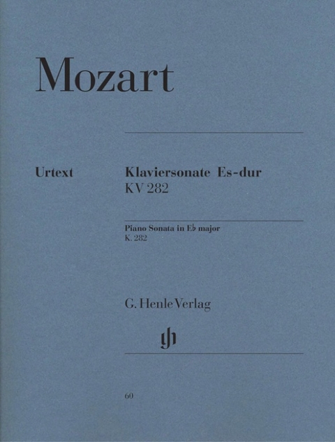 Wolfgang Amadeus Mozart - Klaviersonate Es-dur KV 282 (189g) - 