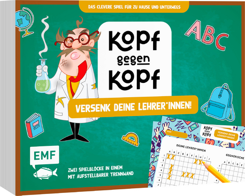 Der ultimative Spielblock: Kopf gegen Kopf - Versenk deine Lehrer*innen!