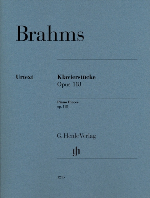 Johannes Brahms - Klavierstücke op. 118 - 