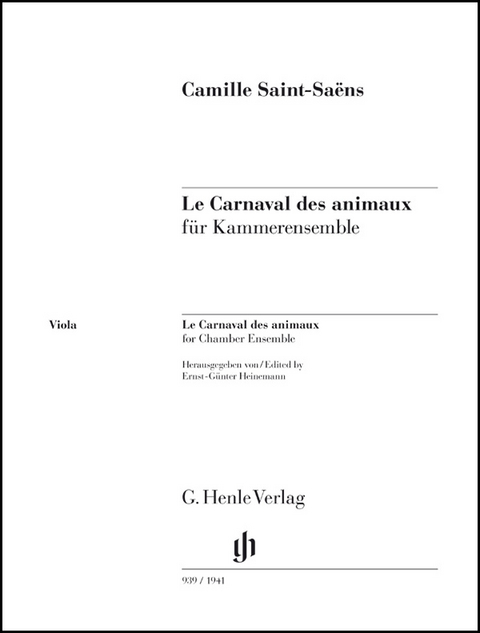 Camille Saint-Saëns - Le Carnaval des animaux - 