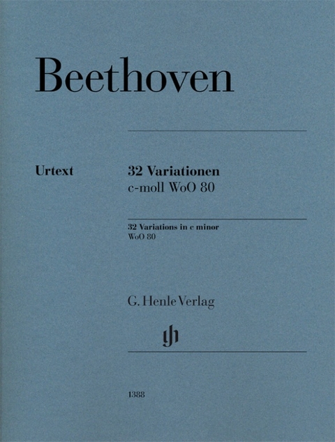 Ludwig van Beethoven - 32 Variationen c-moll WoO 80 - 