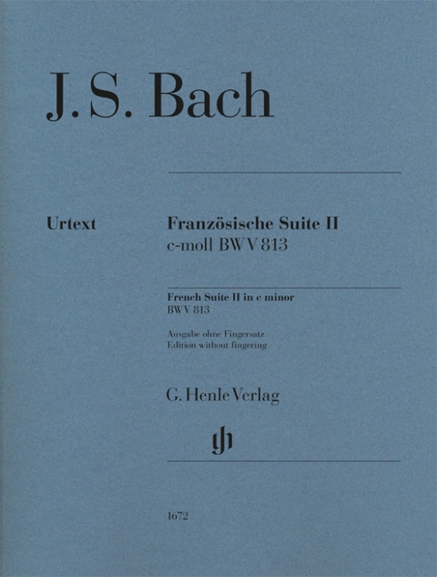 Johann Sebastian Bach - Französische Suite II c-moll BWV 813 - 