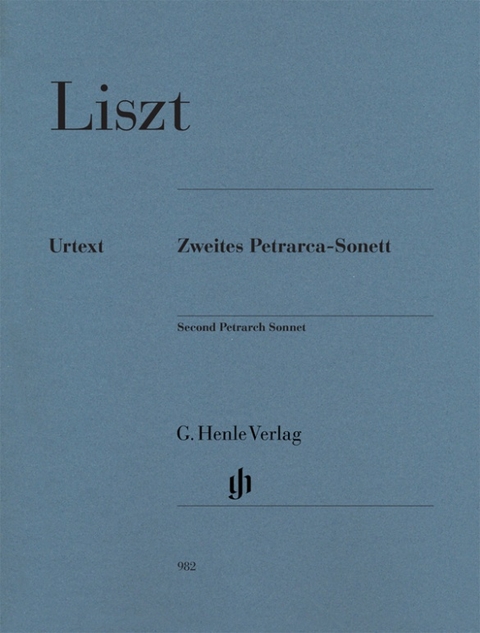 Franz Liszt - Zweites Petrarca-Sonett - 