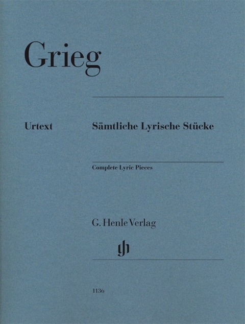 Edvard Grieg - Sämtliche Lyrische Stücke - 