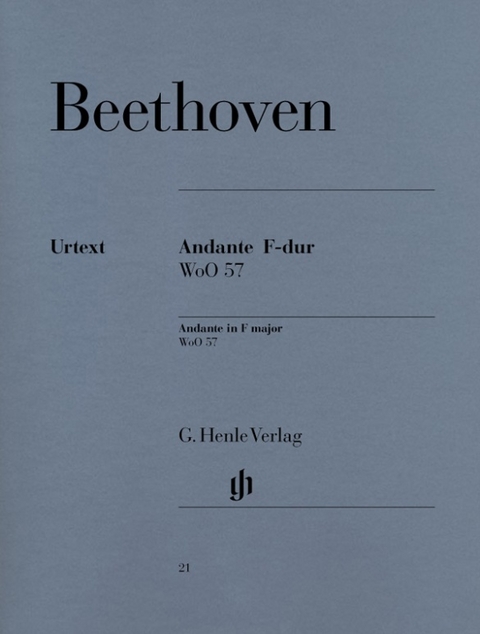 Ludwig van Beethoven - Andante F-dur WoO 57 (Andante favori) - 