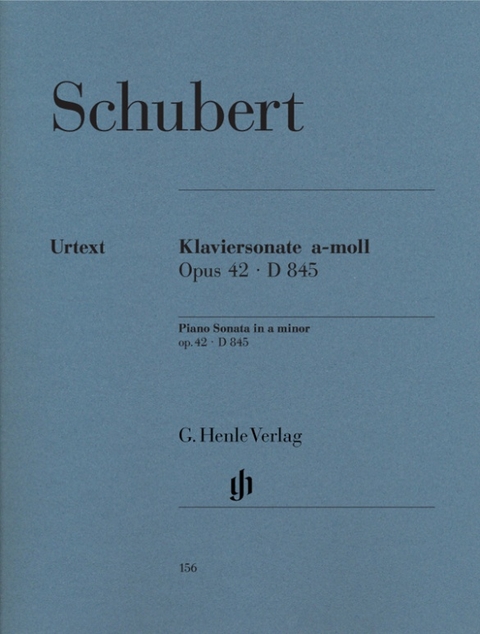 Franz Schubert - Klaviersonate a-moll op. 42 D 845 - 