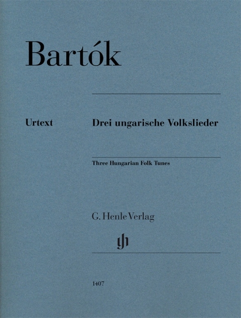 Béla Bartók - Drei ungarische Volkslieder - 