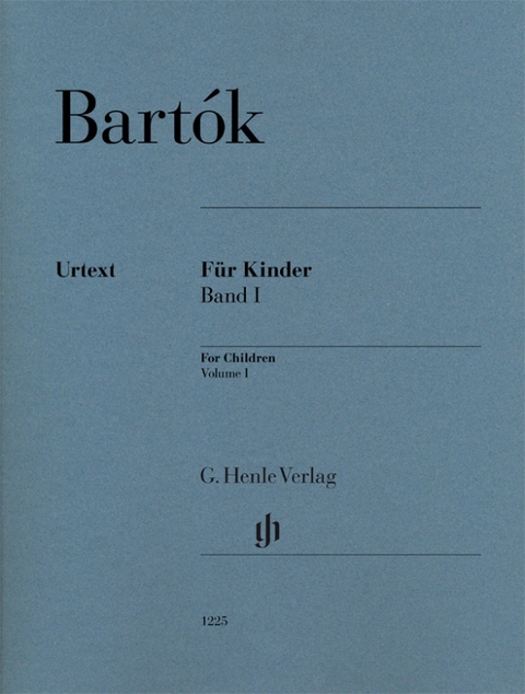 Béla Bartók - Für Kinder, Band I - 