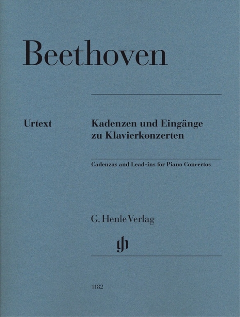 Ludwig van Beethoven - Kadenzen und Eingänge. zu Klavierkonzerten - 