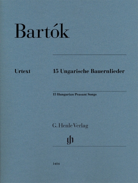 Béla Bartók - 15 Ungarische Bauernlieder - 