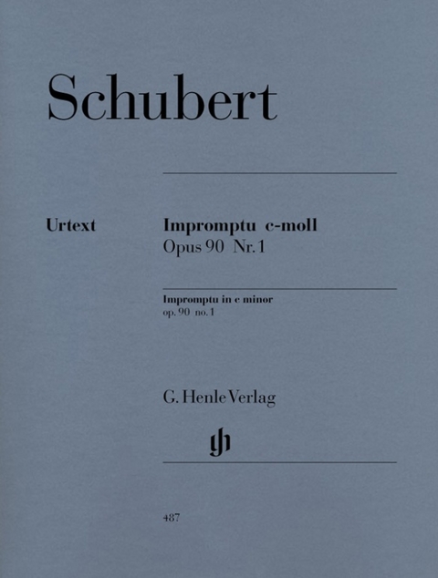 Franz Schubert - Impromptu c-moll op. 90 Nr. 1 D 899 - 