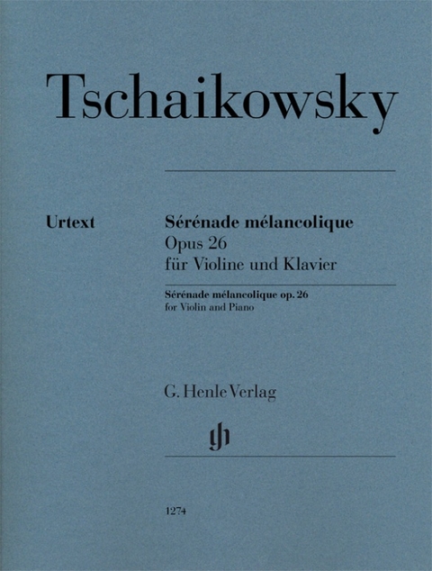 Peter Iljitsch Tschaikowsky - Sérénade mélancolique op. 26 - 