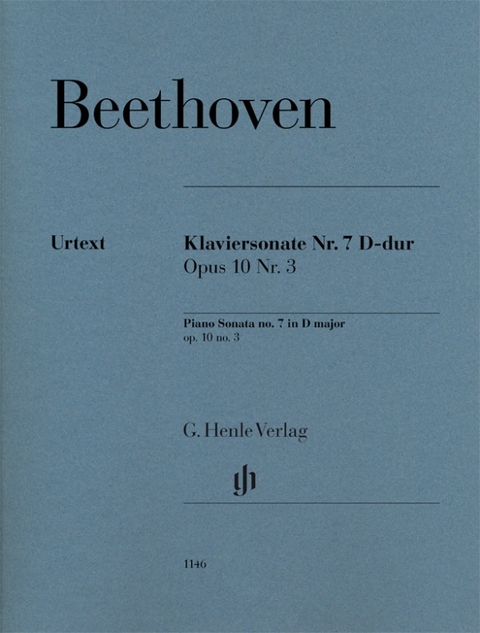 Ludwig van Beethoven - Klaviersonate Nr. 7 D-dur op. 10 Nr. 3 - 