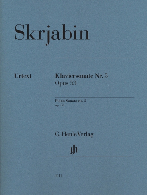 Alexander Skrjabin - Klaviersonate Nr. 5 op. 53 - 