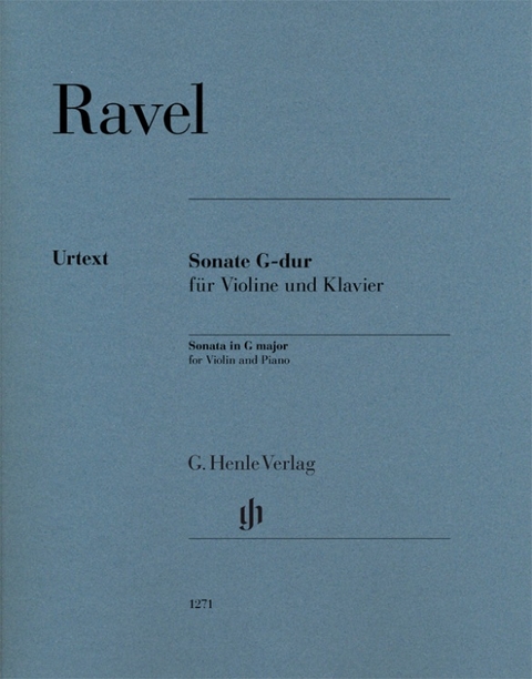 Maurice Ravel - Violinsonate G-Dur - 