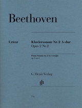 Ludwig van Beethoven - Klaviersonate Nr. 2 A-dur op. 2 Nr. 2 - Beethoven, Ludwig van; Perahia, Murray; Gertsch, Norbert