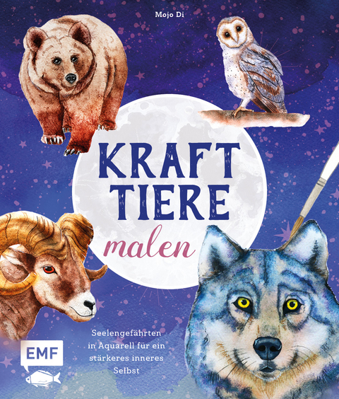 Krafttiere malen -  Mojo Di