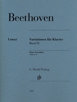 Ludwig van Beethoven - Variationen für Klavier, Band II - Beethoven, Ludwig van; Loy, Felix