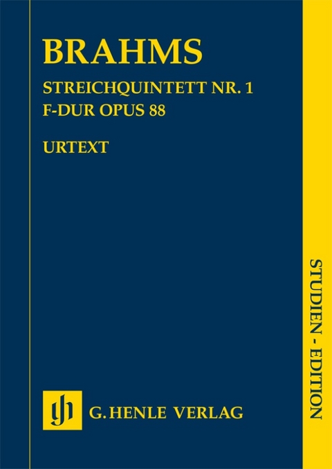 Johannes Brahms - Streichquintett Nr. 1 F-dur op. 88 - 