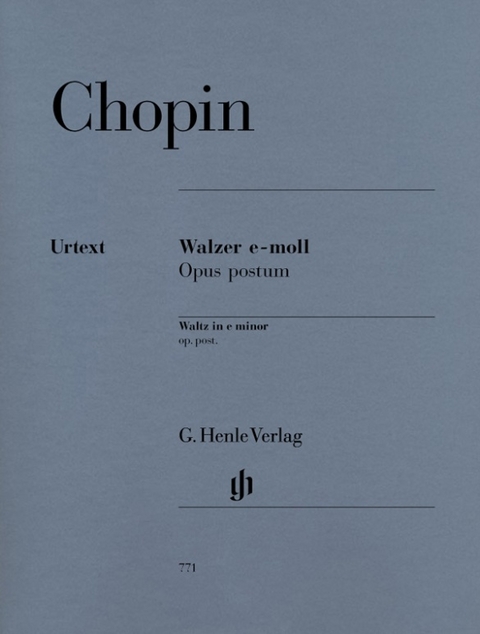 Frédéric Chopin - Walzer e-moll op. post. - 