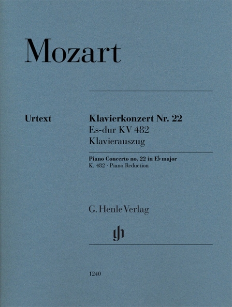 Wolfgang Amadeus Mozart - Klavierkonzert Nr. 22 Es-dur KV 482 - 