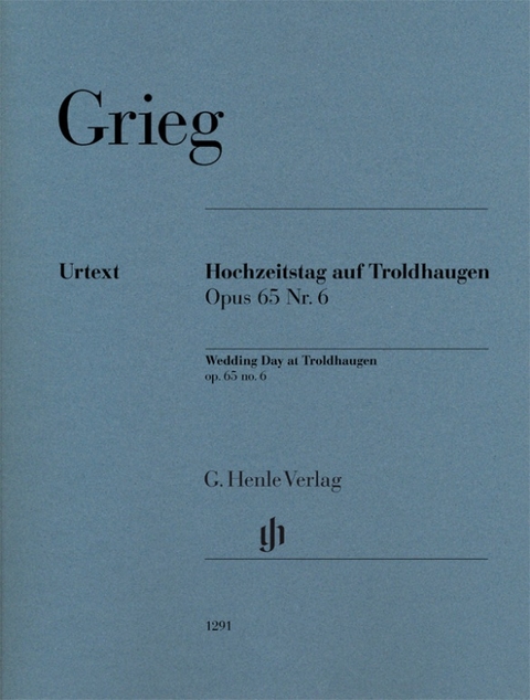 Edvard Grieg - Hochzeitstag auf Troldhaugen op. 65 Nr. 6 - 