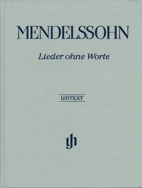 Felix Mendelssohn Bartholdy - Klavierwerke, Band III - Lieder ohne Worte - 