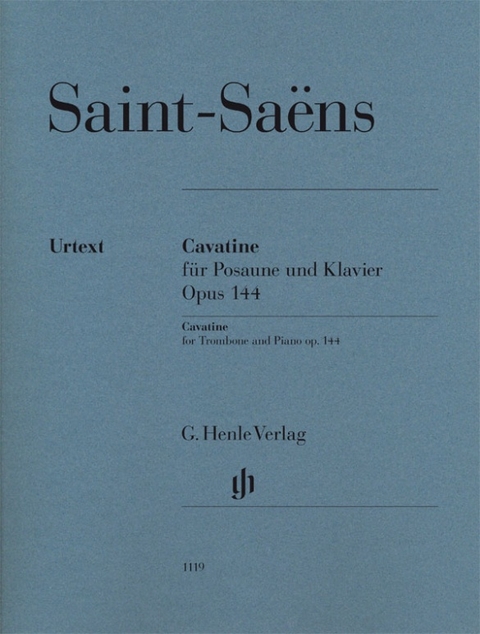 Camille Saint-Saëns - Cavatine für Posaune und Klavier op. 144 - 