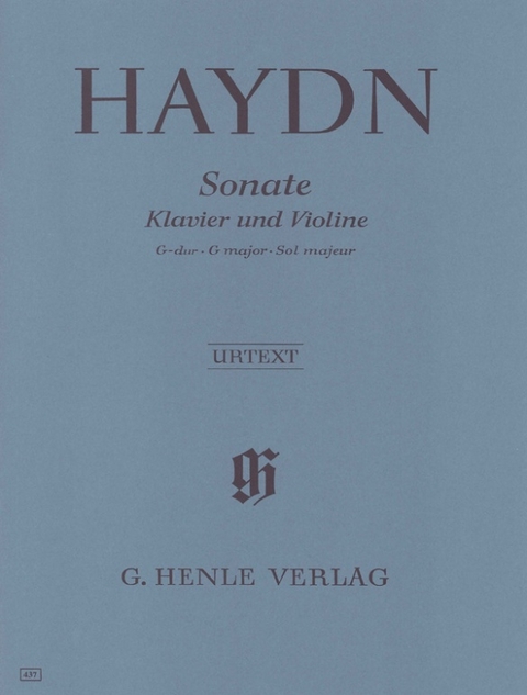 Joseph Haydn - Violinsonate G-dur Hob. XV:32 - 