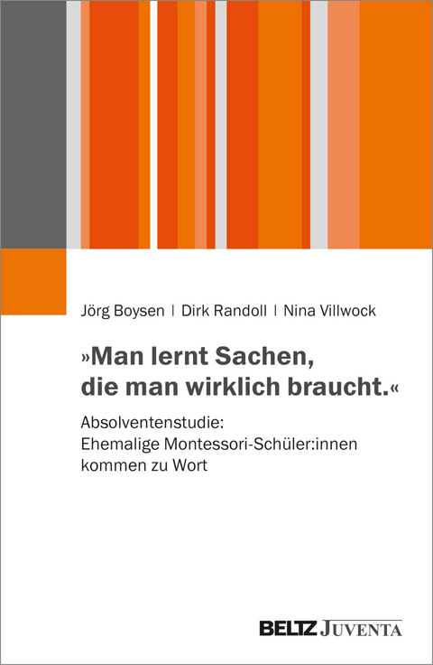 »Man lernt Sachen, die man wirklich braucht« - Jörg Boysen, Dirk Randoll, Nina Villwock