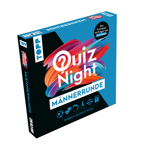 TOPP Quiznight - Männerrunde: RUBBELN, RÄTSELN, RATEN - Florian Decken