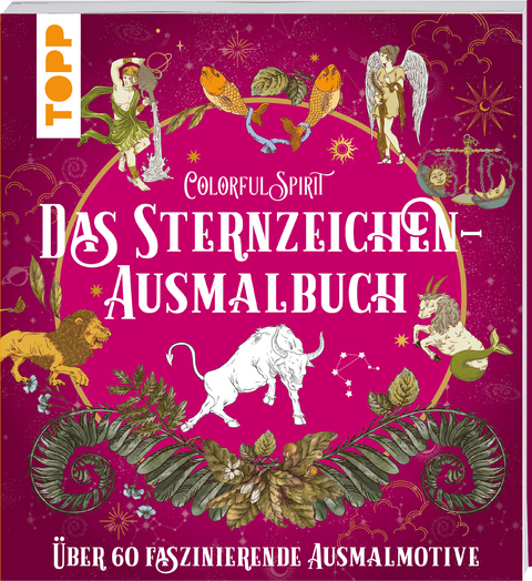 Colorful Spirit - Das Sternzeichen-Ausmalbuch -  Frechverlag