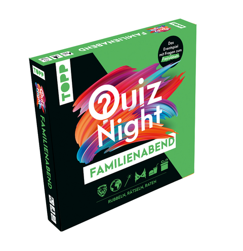 TOPP Quiznight: Familienabend - RUBBELN, RÄTSELN, RATEN - Florian Decken