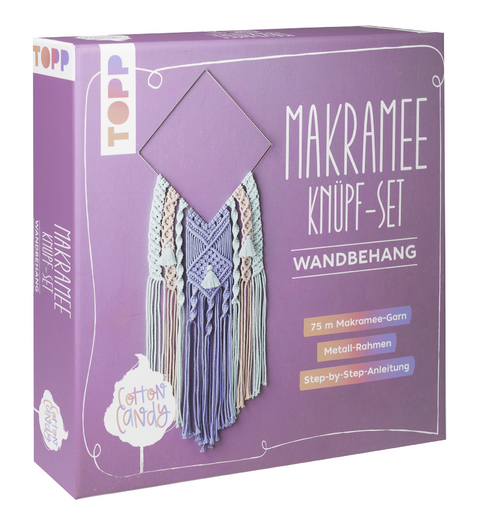 Makramee Knüpf-Set: Wandbehang - Josephine Kirsch