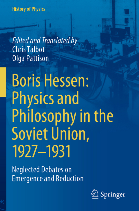 Boris Hessen: Physics and Philosophy in the Soviet Union, 1927–1931 - 