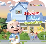 CoComelon - Stickern, Malen, Gestalten: Mit 250 Stickern. Für Kinder ab 3 Jahren -  Schwager &  Steinlein Verlag