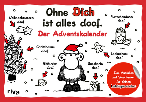 Ohne Dich ist alles doof – Der Adventskalender -  Sheepworld