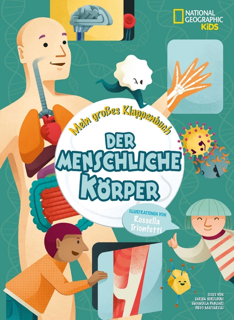 Mein großes Klappenbuch: Der menschliche Körper - Enrica Soroldoni